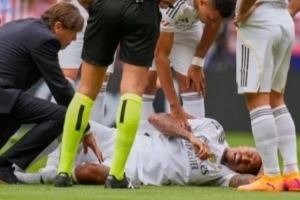 输球又折将！马卡：米利唐脚踝受伤等待进一步检查 去年伤缺255天