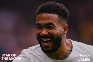 传射建功，官方：里斯-詹姆斯当选切尔西3-0诺丁汉森林队内最佳